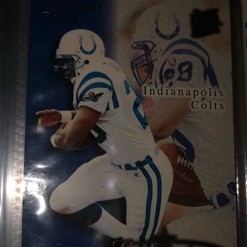 Marshall Faulk nfl card